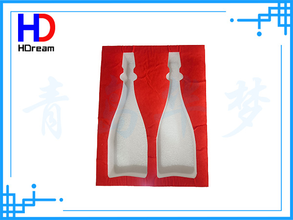 烟台珍珠棉植绒酒托